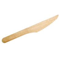 Brown Wooden Knives 1000/ctn - Length: 113mm
Carton Qty: 1000
