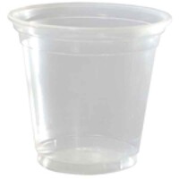 Cups Plastic Clear 200ml 1000/ctn