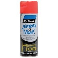 Spray & Mark Paint Red 350g Solvent Based
