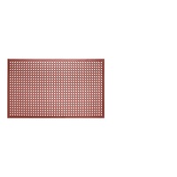 Rubber Anti-Fatigue Mat Red 1500 x 900mm