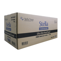 Stella Commercial 1ply Ultra Slim Hand Towel 2400/ctn