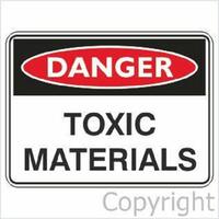 Toxic Materials - Danger Sign