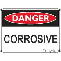 Corrosive - Danger Sign