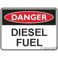 Diesel Fuel - Danger Sign