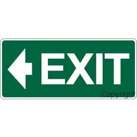 Exit Left - Sign