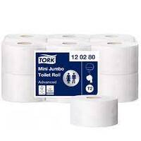 Tork 2ply Mini Jumbo Toilet Roll Advanced 170m 12/ctn