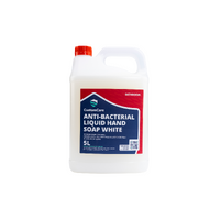 Custom Care Anti-Bacterial Liquid White Hand Soap 5L
