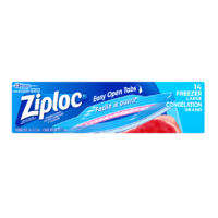 Ziploc Freezer Bag Large (14 bags per pack) 26.8 x 27.3cm