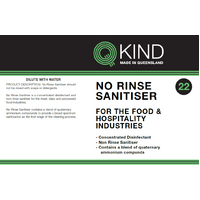 QKind No Rinse Sanitiser 20L