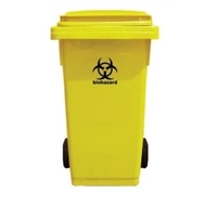 Sulo 240L Clinical Waste Wheelie Bin with lock