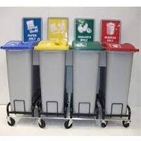 Waste Watcher Sorting Bin Double Trolley – Fits All Sizes 