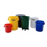 208L Thor Commercial Round Plastic Bins