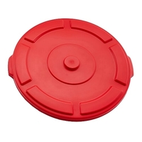 Plastic Lids to suit Thor 121L Bins - Red
