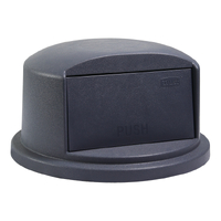 Round Plastic Lids to suit Thor 121L Bins - Grey