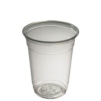 Capri 425ml Plastic Cup Recycled RPET Clear 1000/ctn