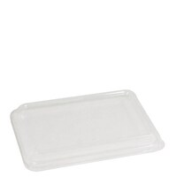 PET Lid to suit 500ml natural fibre containers 500/ctn