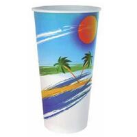 Paper Milkshake Cup 710ml 24oz Paradiso 500/ctn