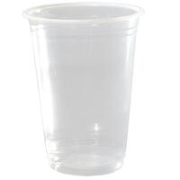 Capri Plastic Cups Clear 350ml 1000/ctn