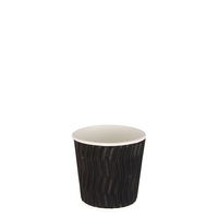 Capri 4oz Cool Wave Coffee Cups Black 1000/ctn