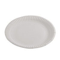 Capri Paper Plates Round White 7" 500/ctn