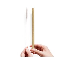 Greenmark Reusable Bamboo Straws 230mm -  Bulk pack 500/ctn