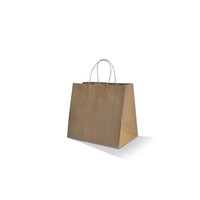 Greenmark Brown Kraft Takeaway Paper Carry Bag / Twisted Handle Small - 250 ps/ctn