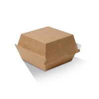 Burger Box - Kraft Board Clamshell - 500 pc/ctn