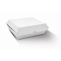 Greenmark White Corrugated Dinner Box 150/carton