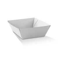 Greenmark White Corrugated Takeaway Tray Small -500 pc/ctn