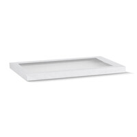 Greenmark White Catering Tray Lid - Large - 100 pieces per carton
