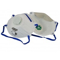 P2 Disposable Dust Respirators with Valve 10 PACK 