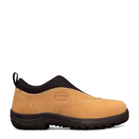 Oliver WB 34 Series Slip on Sports Shoe, Water Resistant Nubuck Leather, Fully Lined- Wheat