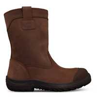 Oliver WB 34 Pull on Rigger Boot, Water Resistant- Brown
