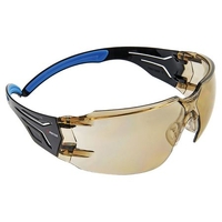 Pro Choice Proteus 4 Safety Glasses Light Brown Lens Super Flex Arms 12pack