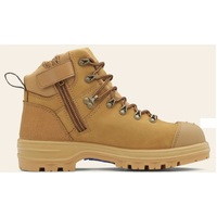 Blundstone Zip up Series 243 Safety Boots - Wheat