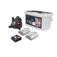 Pro Choice Force Typhoon 8 Half Mask Respirator Asbestos/Silica/Dust Kit with P2 filters