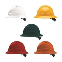 Pro Choice V6 Full Brim Vented Hard Hat with Rachet Harness