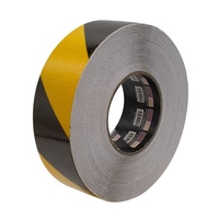 Pro Choice Self Adhesive Reflective Hazard Tape Yellow & Black. 50m x 50mm