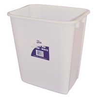 Edco 20L Desk Bin White