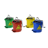 Edco 15L Metal Wringer Bucket 