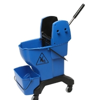 Edco Enduro Press Wringer & Bucket Complete BLUE