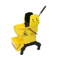 Edco Enduro Press Wringer & Bucket Complete YELLOW