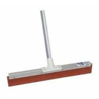 Edco Red Rubber Floor Squeegee 600mm Complete with handle