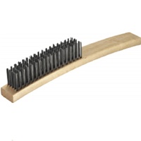 Extra Stiff Wire Brush 4 Row