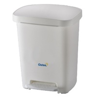 Pedal Bin White 30L