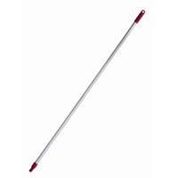 Oates Aluminium Handle Red 25x1500mm