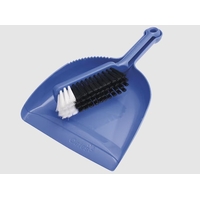 Oates Dustpan & Bannister Set BLUE