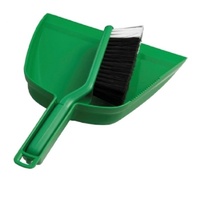 Oates Dustpan Set Green