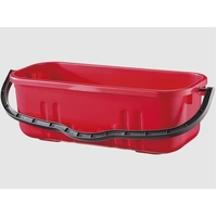 Duraclean Flat Mop Window Bucket 18L RED