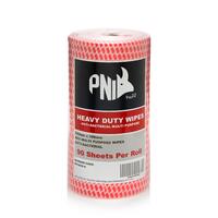 Heavy Duty Anti-bacterial Cleaning Wipes - Red